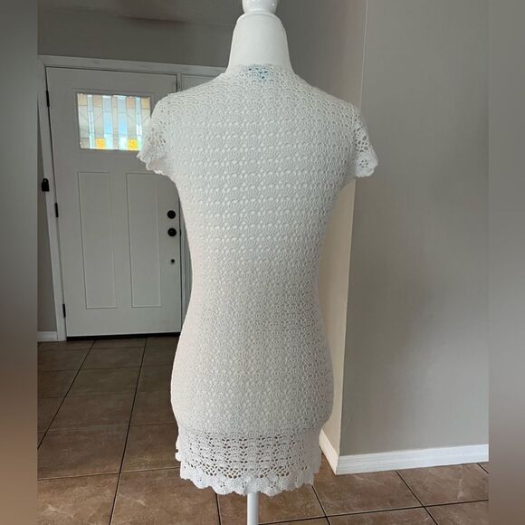 Women’s Crochet Cover Up Dress - Picture 3 of 10